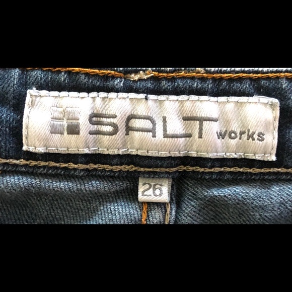 Salt Works Broadway Bootcut Dark Rinse Denim Jeans - Picture 9 of 11